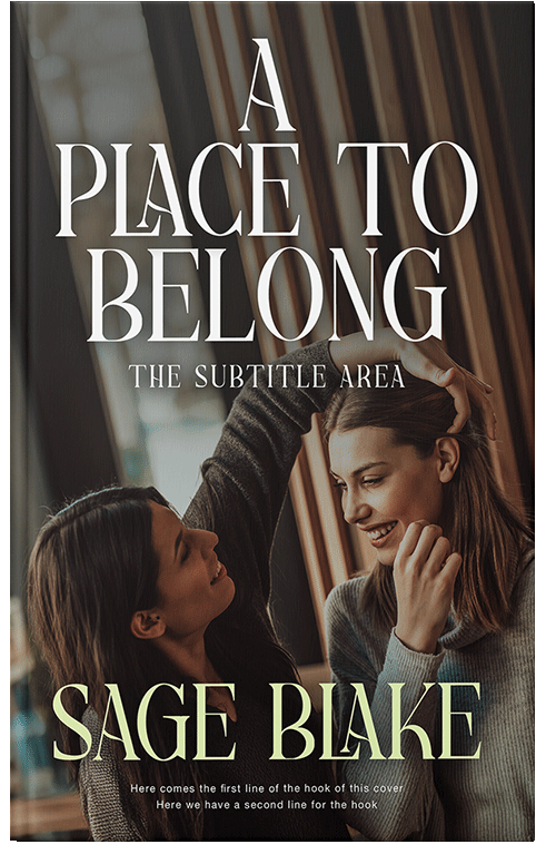 Front view of Premade Romance Book Cover - Zeus