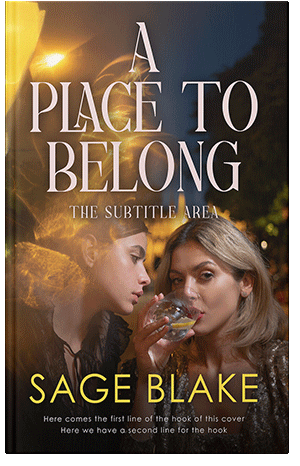 Pre Made Book Cover Bistre