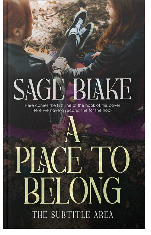 Front view of Premade LGBTQ Book Cover - Cocoa Brown