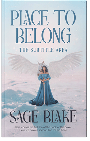 Pre Made Book Cover Mischka