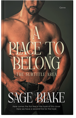 Pre Made Book Cover Antique Brass