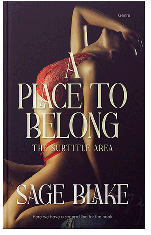 Pre Made Book Cover Tan