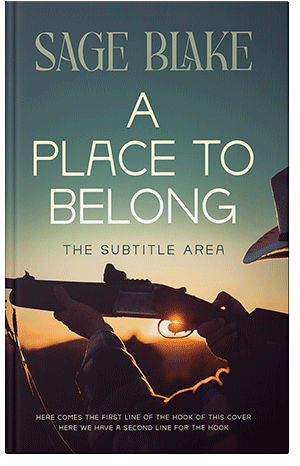 Pre Made Book Cover Outer Space