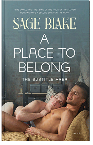 Premade Book Cover Corduroy