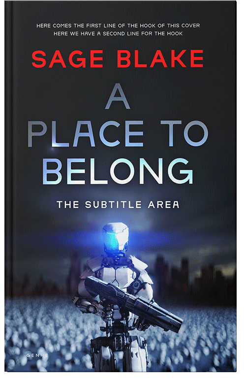 Front view of Premade Science Fiction Book Cover - Bunker