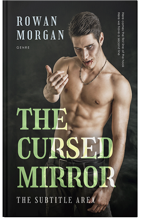 Front view of Zeus #34187 - Premade Horror Book Cover