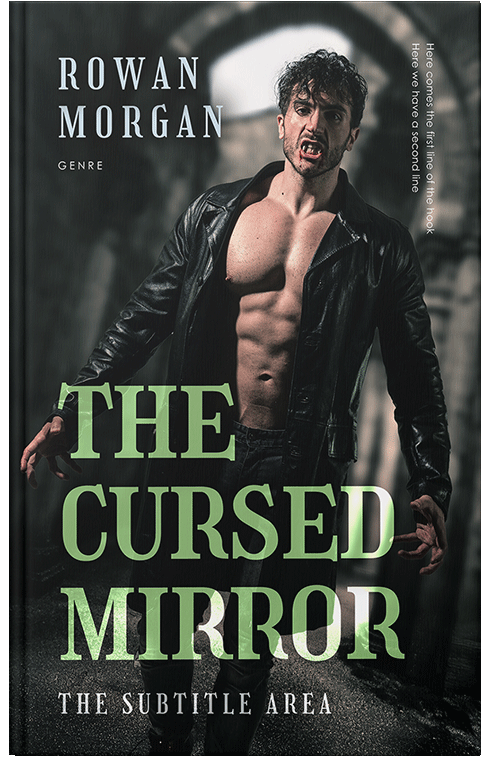 Front view of Premade Paranormal & Urban Book Cover - Eagle