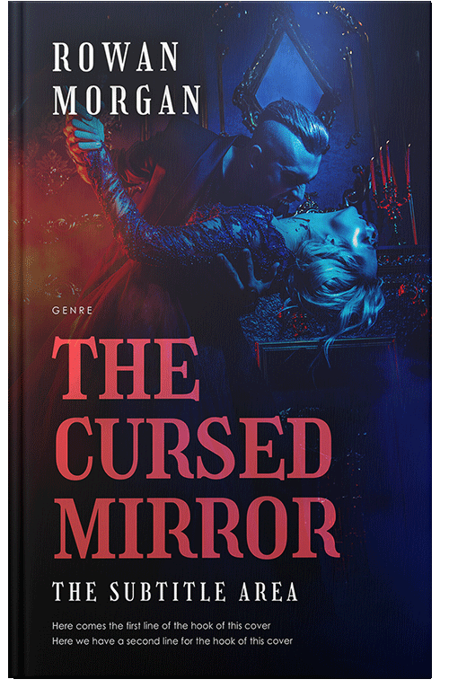 Front view of Premade Mystery & Thriller & Suspense Book Cover - Ebony