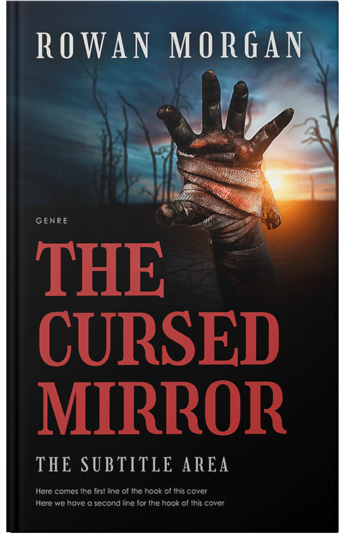 Front view of Premade Mystery & Thriller & Suspense Book Cover - Contessa