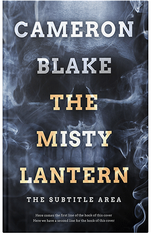 Premade Book Cover Ebony Clay