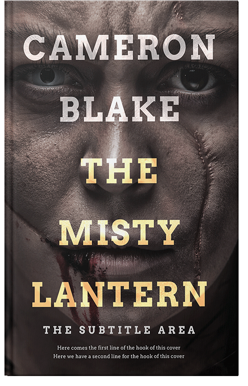 Front view of Premade Mystery & Thriller & Suspense Book Cover - Dune