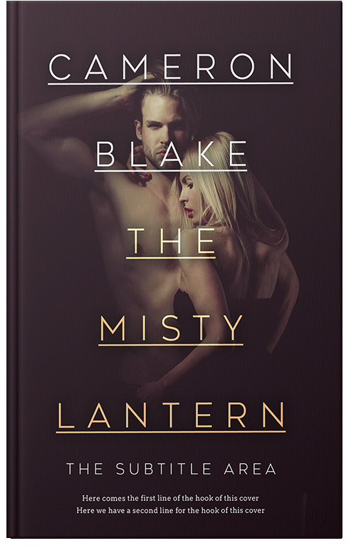 Front view of Premade Erotica Book Cover - Gondola #34221 | BookCoverZone