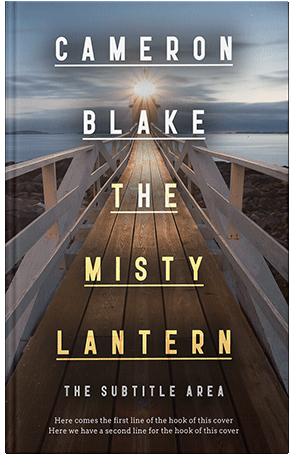 Pre Made Book Cover Merlin