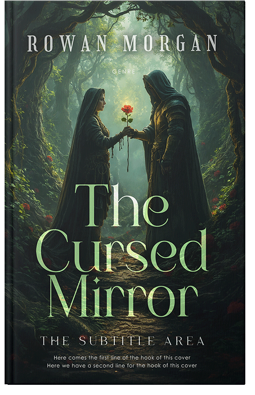 Front view of Premade Fantasy Book Cover - Heavy Metal