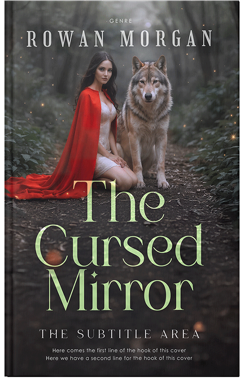 Front view of Premade Fantasy Book Cover - Dune