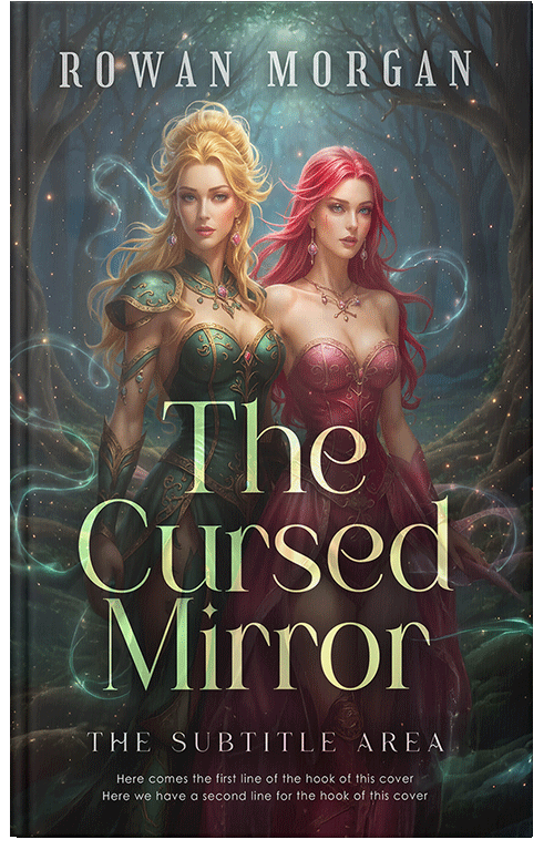 Front view of Premade Fantasy Book Cover - Dune