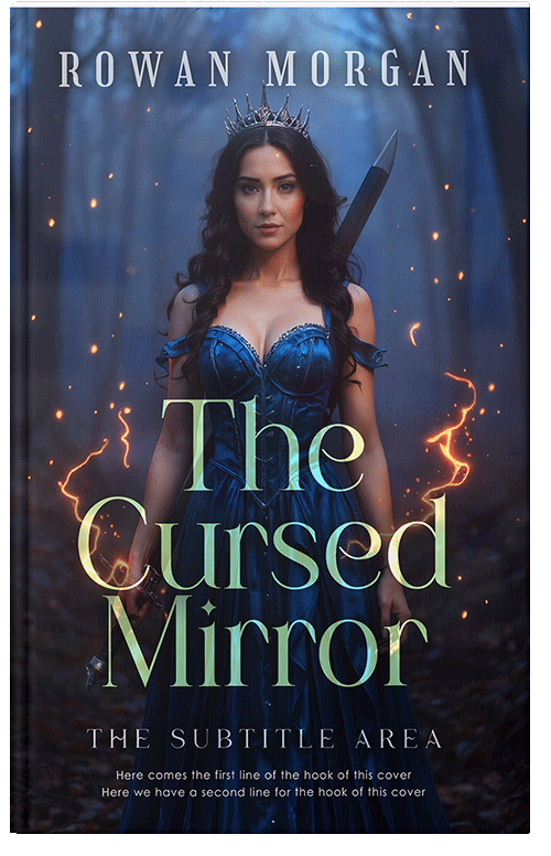 Front view of Premade Fantasy Book Cover - Mirage