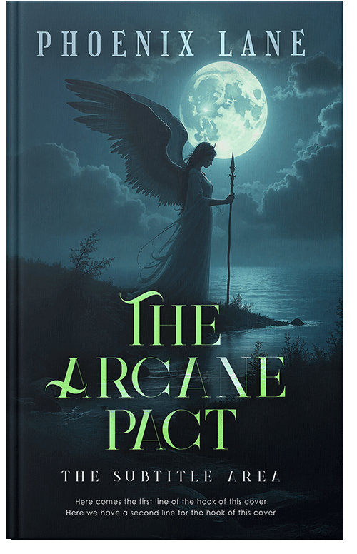 Front view of Premade Fantasy Book Cover - Firefly