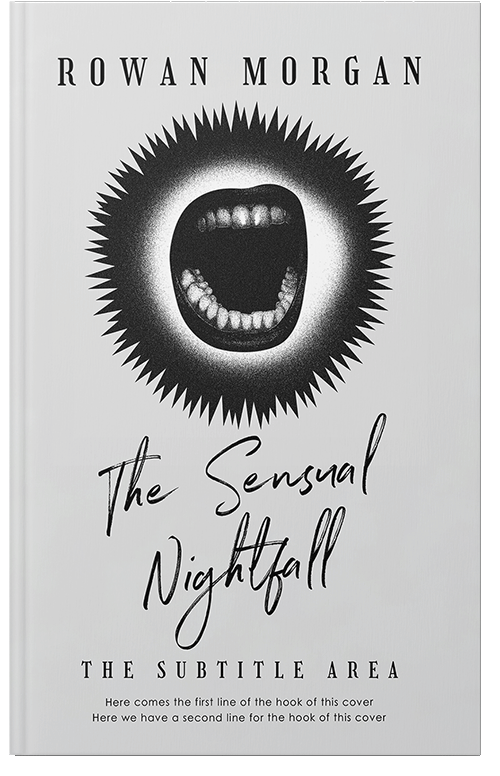 Front view of Premade Surreal Book Cover - Heavy Metal