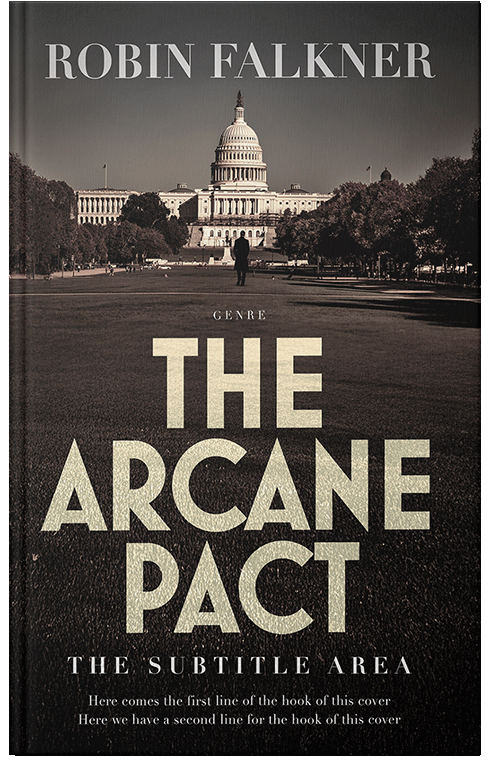 Front view of Premade Mystery & Thriller & Suspense Book Cover - Zeus