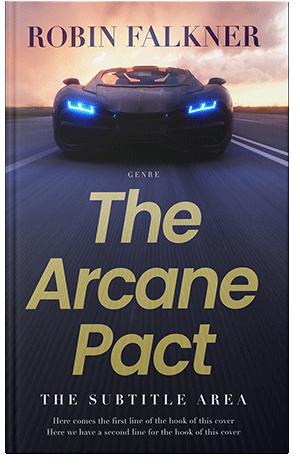 Premade Book Cover Cameo