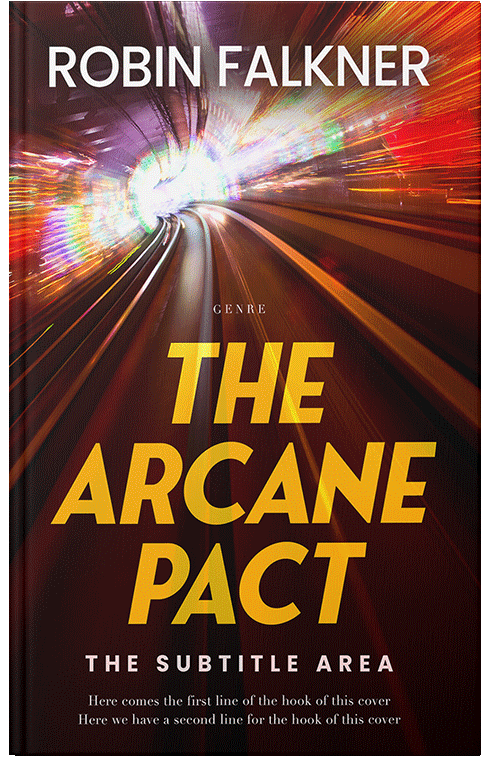 Front view of Premade Science Fiction Book Cover - Porsche