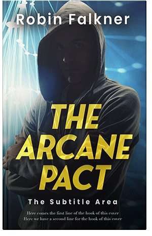 Pre Made Book Cover Deco