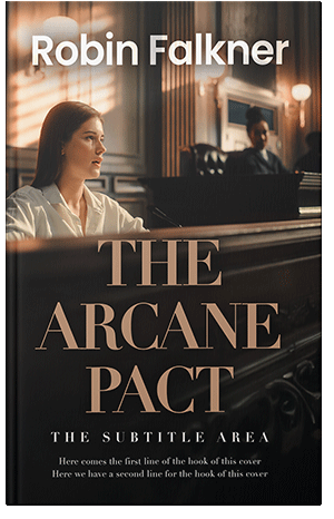 Premade Book Cover Indian Khaki