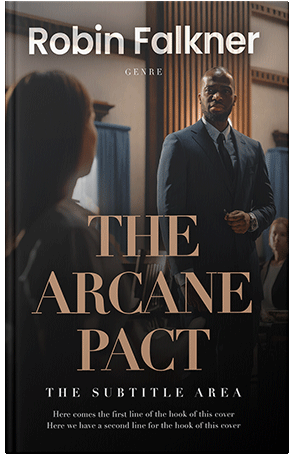 Pre Made Book Cover Quicksand