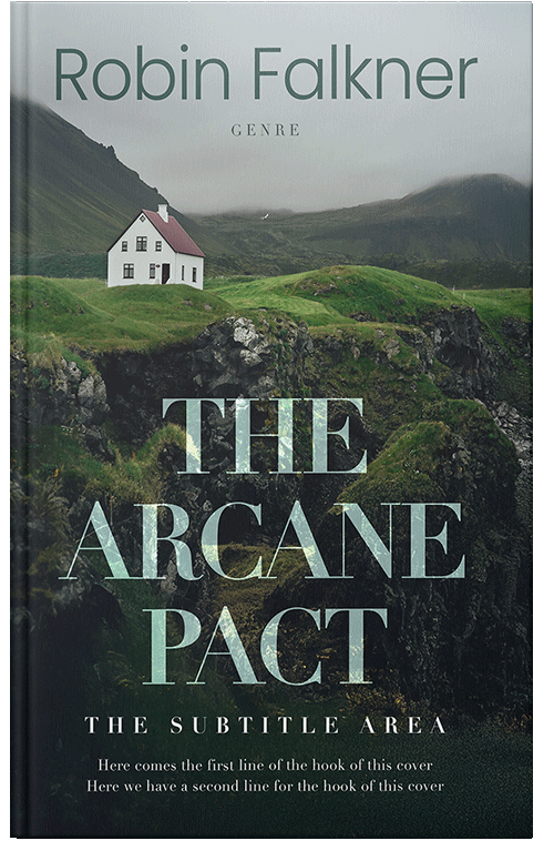 Front view of Premade Literary Fiction Book Cover - Submarine