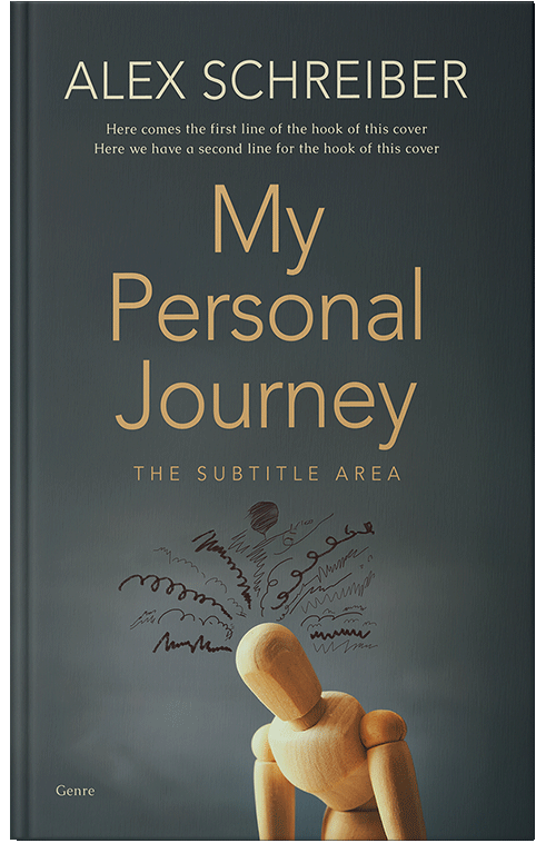 Front view of Premade Self-Improvement & Self-Help Book Cover - Cape Cod