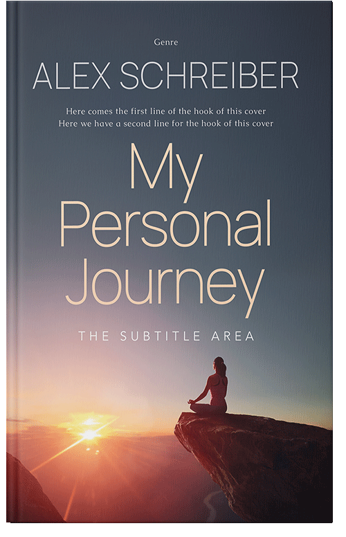 Front view of Premade Health & Mind & Body Book Cover - Mako