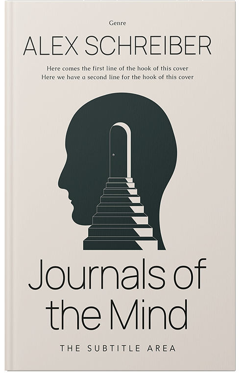 Front view of Premade Self-Improvement & Self-Help Book Cover - Timber Green