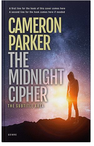 Pre Made Book Cover Cameo