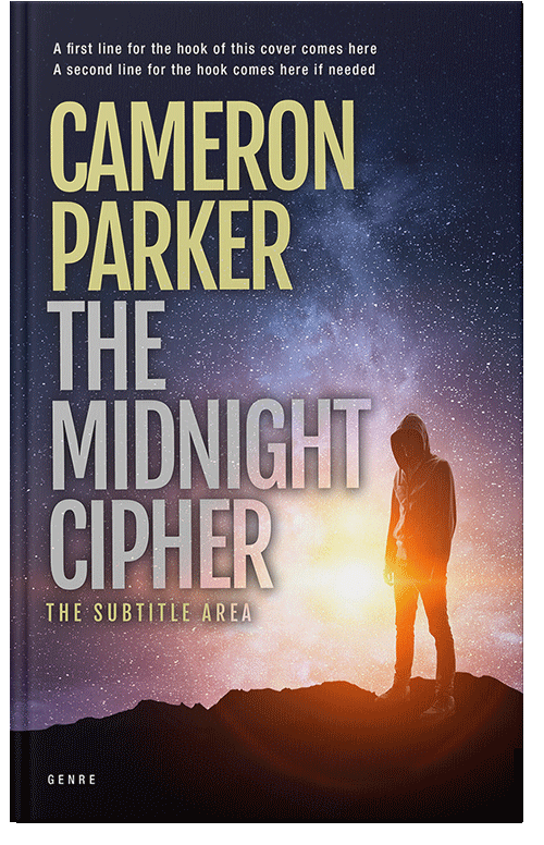 Front view of Premade Mystery & Thriller & Suspense Book Cover - Cameo