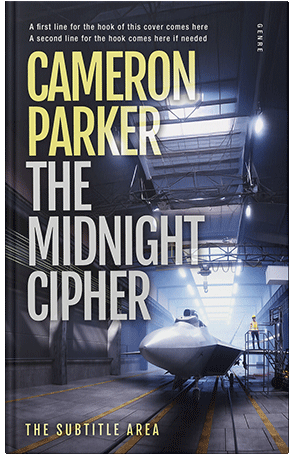 Pre Made Book Cover Moon Mist