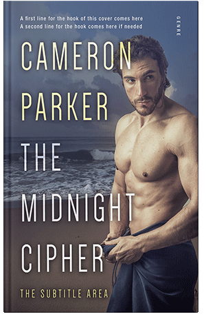 Premade Book Cover Gun Powder