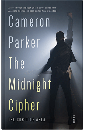 Pre Made Book Cover Ebony Clay