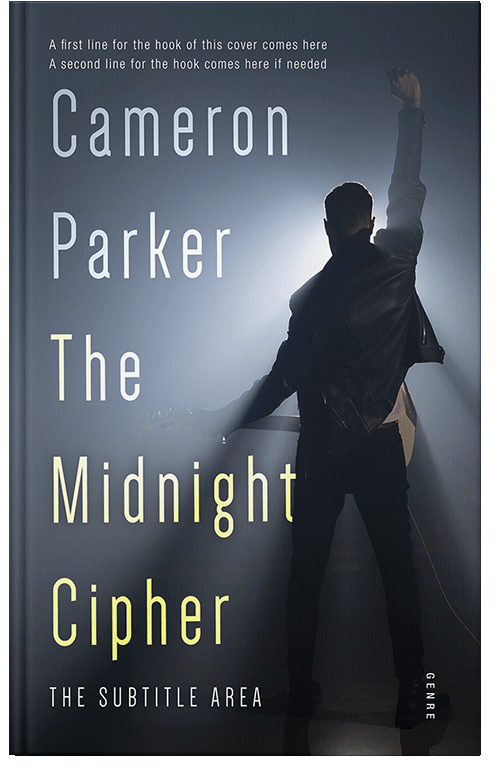 Front view of Premade Mystery & Thriller & Suspense Book Cover - Ebony Clay