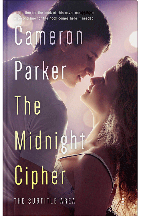 Front view of Premade Romance Book Cover - Livid Brown