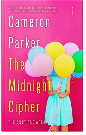 Premade Book Cover Violet Red - ID 34342