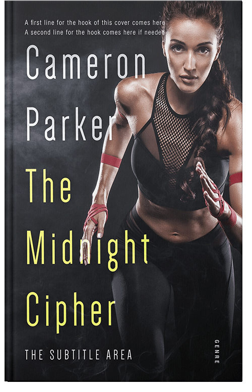 Front view of Premade Mystery & Thriller & Suspense Book Cover - Shark