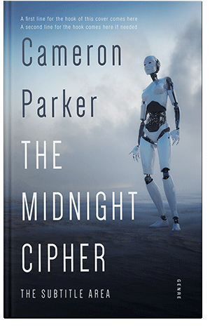 Premade Book Cover Pickled Bluewood