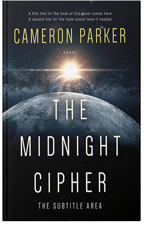 Pre Made Book Cover Ash