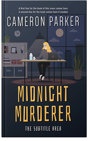 Pre Made Book Cover Mirage