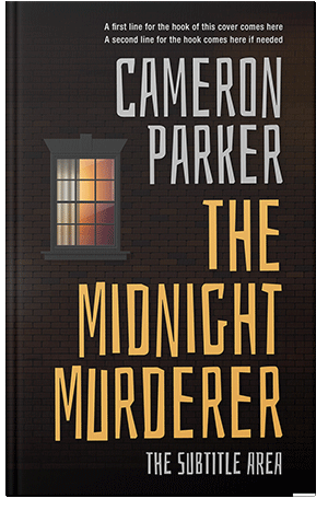 Pre Made Book Cover Harvest Gold