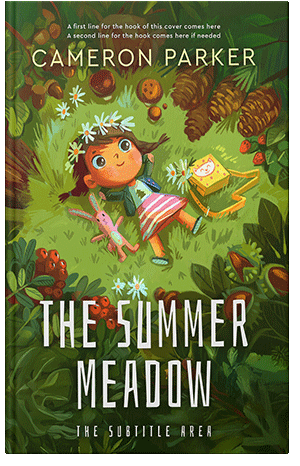 Premade Book Cover Clover