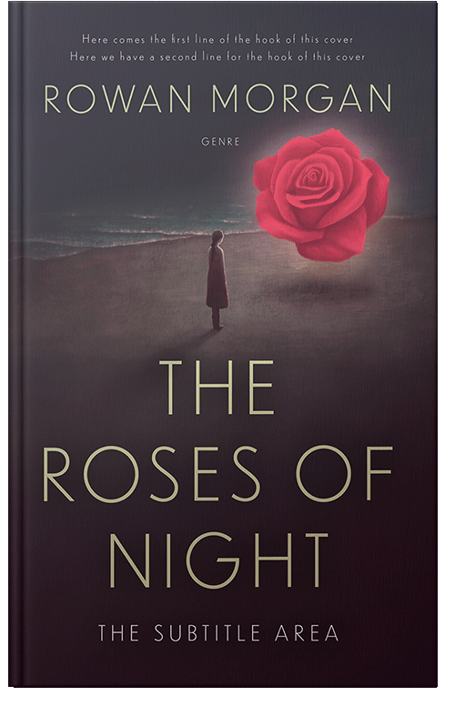 Front view of Premade Literary Fiction Book Cover - Thunder