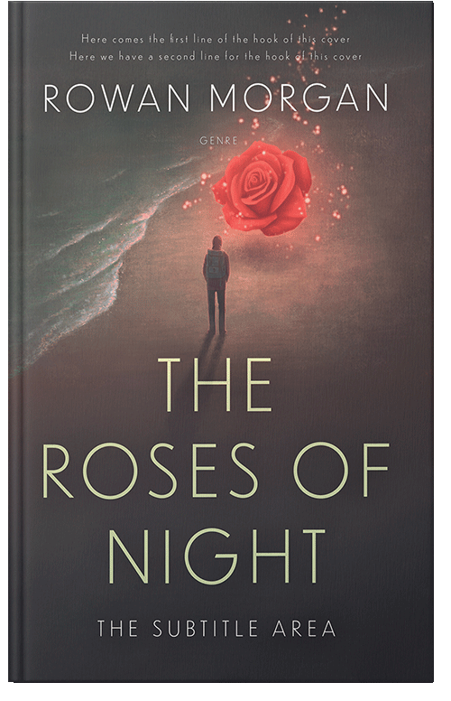 Front view of Premade Literary Fiction Book Cover - Masala