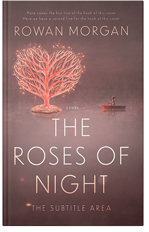 Pre Made Book Cover Russett